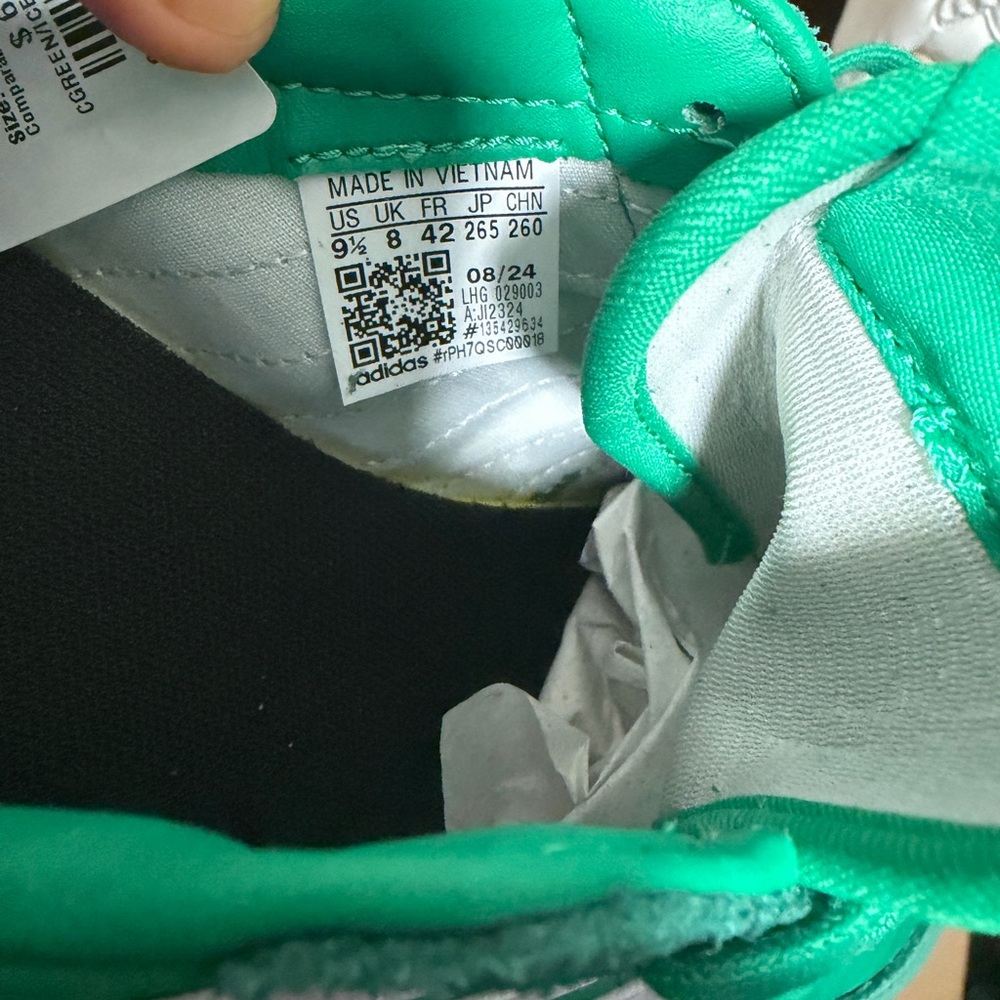 adidas Green Suede sneakers - Picture 4 of 4